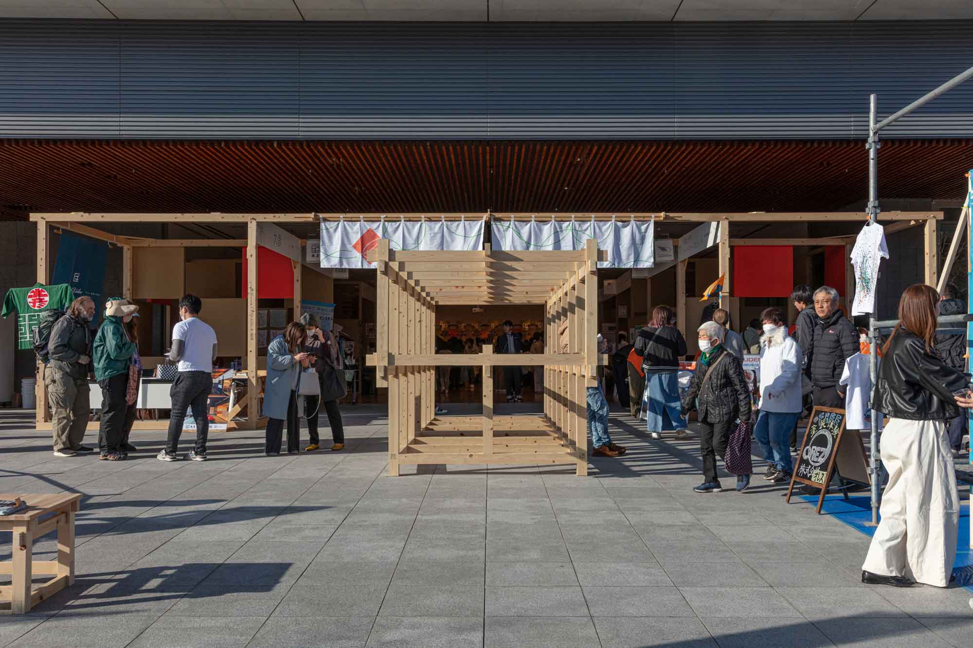 和歌山ものづくり文化祭2025春-モジュールによる会場構成-