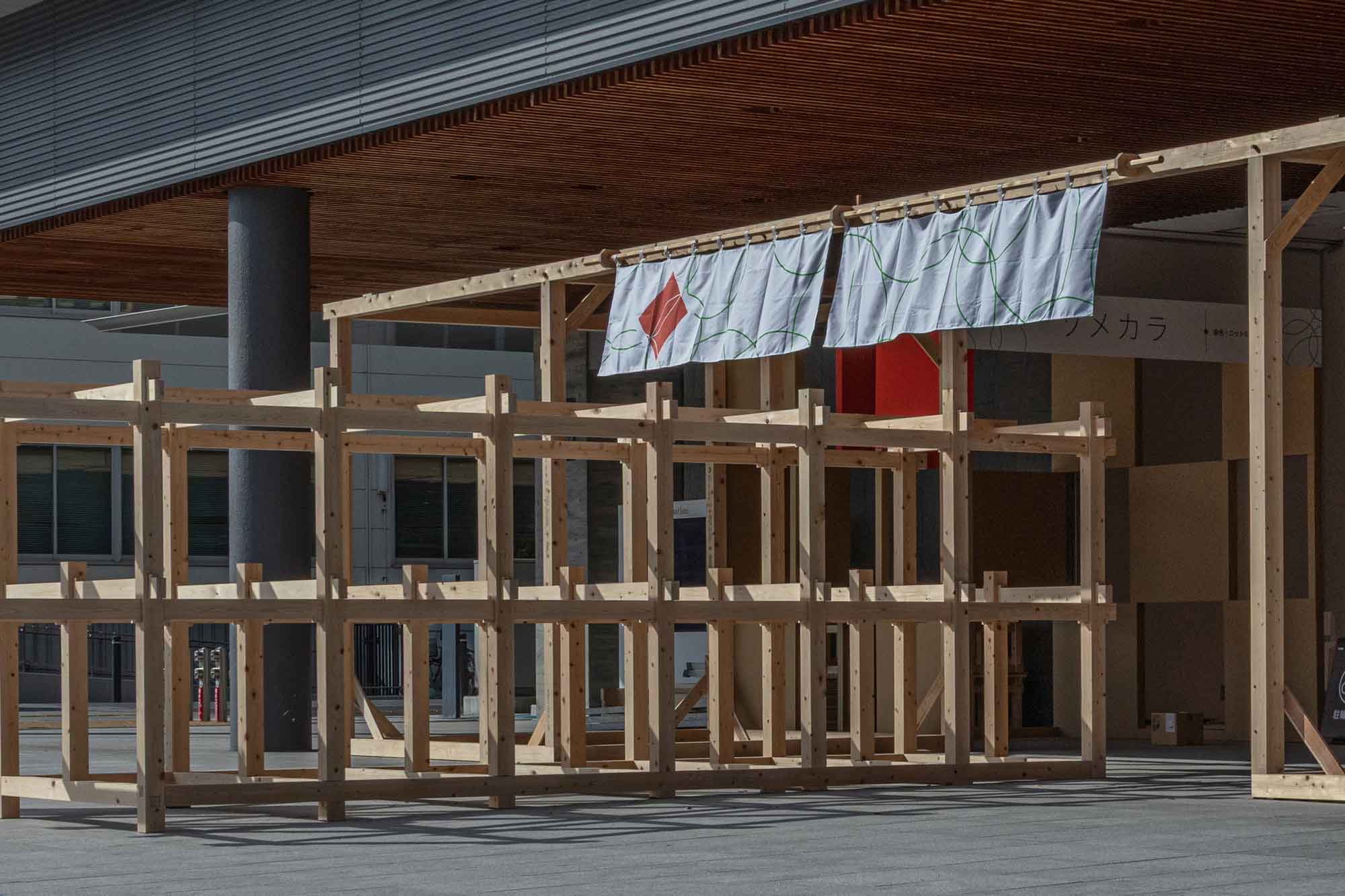 和歌山ものづくり文化祭2025春-モジュールによる会場構成-