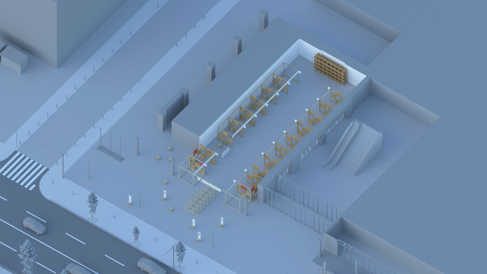 和歌山ものづくり文化祭2025春-モジュールによる会場構成-