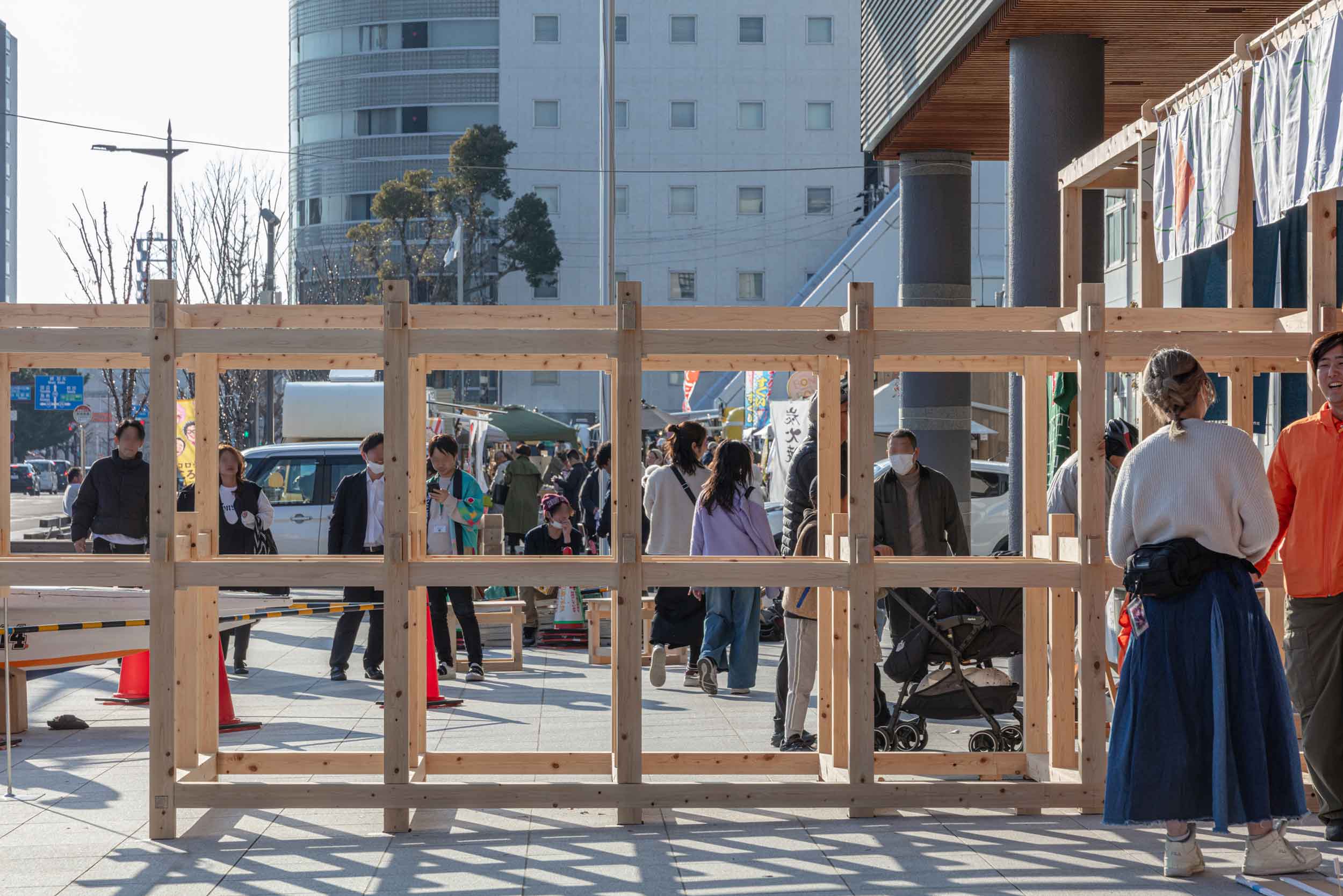 和歌山ものづくり文化祭2025春-モジュールによる会場構成-