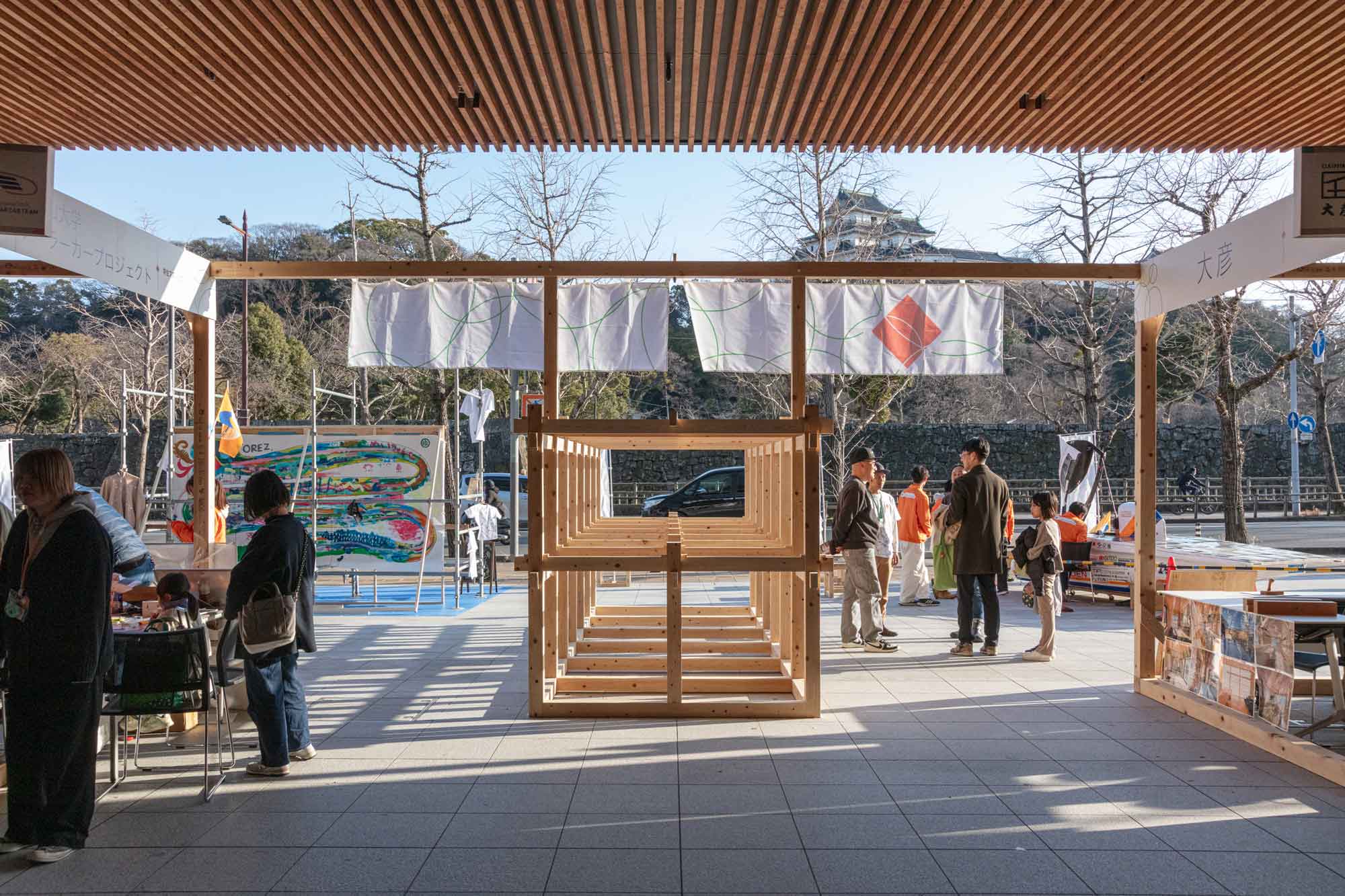 和歌山ものづくり文化祭2025春-モジュールによる会場構成-