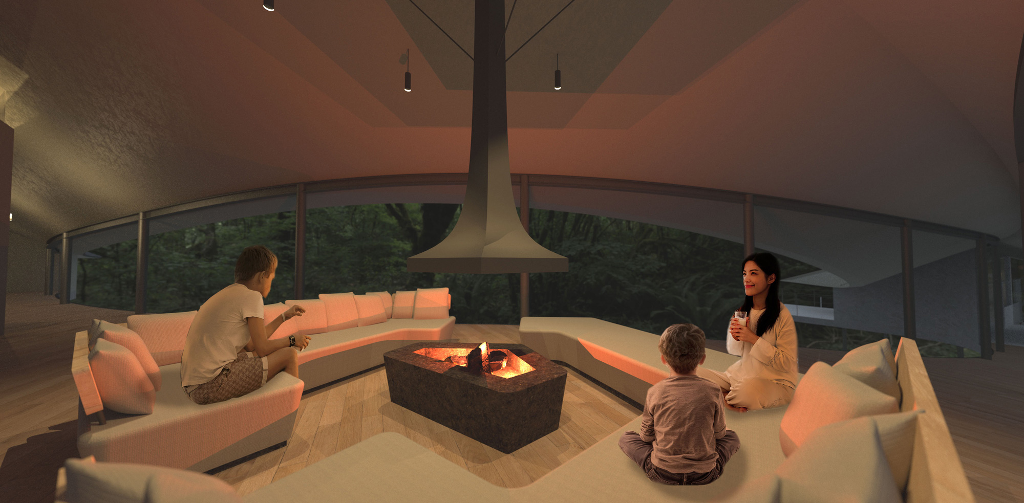 都市から離れ、自然を纏う。