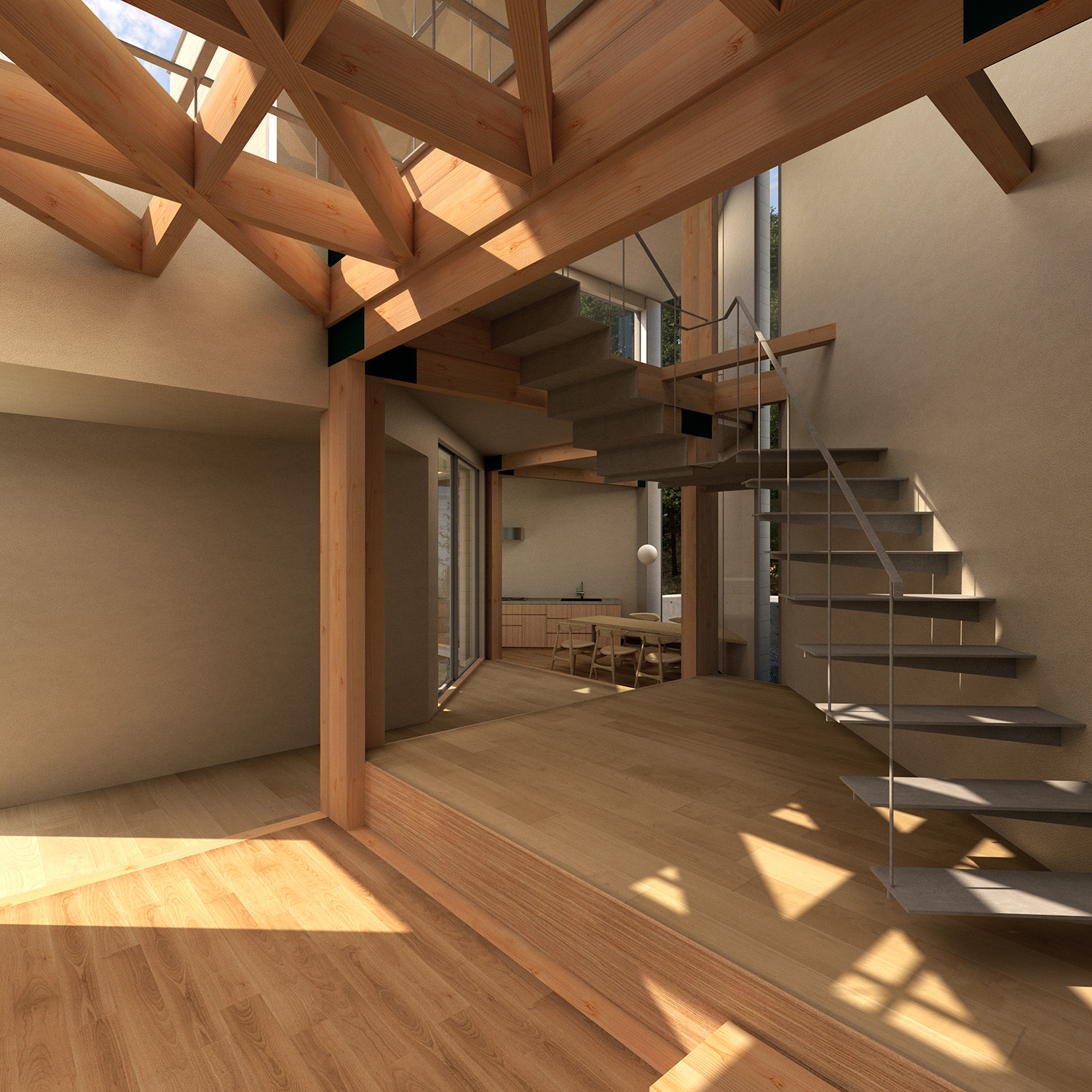 ∠45のカタチ -街と人の淡い境界-